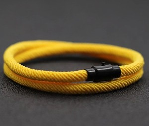 Men's Double Strand <b>Rope</b> <b>Bracelet</b>, Minimalist Cord <b>Bracelet</b>, Surfer <b>Bracelet</b> or Anklet, Waterproof <b>Rope</b> <b>Bracelet</b> in Colors - Product Image 2