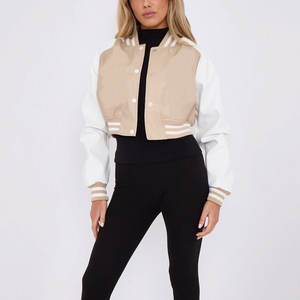 Chaquetas Varsity de Mujer de Diseño Personalizado de Alta Calidad, Ajuste Regular, Precio Accesible - Product Image 5