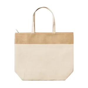 Borsa Promozionale Ecologica in Juta e Cotone - Product Image 5