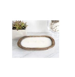 Tazones de vela de masa de madera para decorar el hogar y fiestas de mesa tamaño personalizado precio al por mayor - Product Image 3
