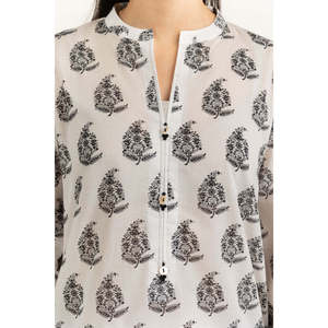 IUSTKSD-1159 Ensemble décontracté 3 pièces imprimé pour l'été, respirant - Product Image 3