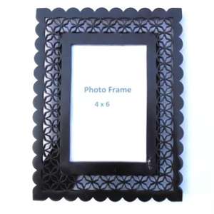 Cadre photo en bois de conception rustique moderne en résine pour le travail Tenture murale personnalisée ou dessus de table Article décoratif Nouveau style - Product Image 4