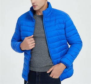 Nueva Chaqueta de Plumón Ligera de Invierno para Hombre, Diseño Personalizado de Alta Calidad al por Mayor, Chaqueta Acolchada con Cuello Alto para Hombre - Product Image 5