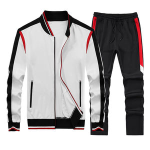 Tenue de jogging Tech en polaire personnalisée de haute qualité pour hommes taille hiver vêtements de sport respirants légers survêtement uni - Product Image 4