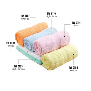 Toalla de mano Lisa rectangular Oren 100% algodón de secado rápido de Color sólido TW01 para deportes, hogar, hotel y viajes - Product Image 5