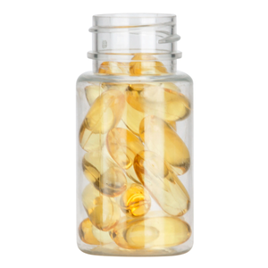 Best Seller 1.5 oz (40 Cc) Clear PET Plastic Packer <b>Bottle</b> 28mm Customization for <b>Medicine</b> Pill Use Manufactured in Vietnam - Product Image 1