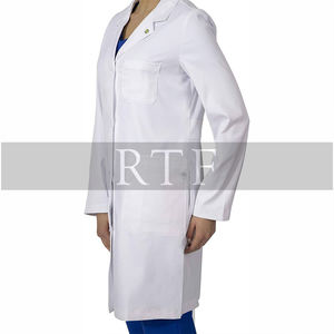 Blouse de laboratoire uniforme blanche de conception d'infirmière d'hôpital imperméable de Offre Spéciale de mode par Raw to Fine - Product Image 6