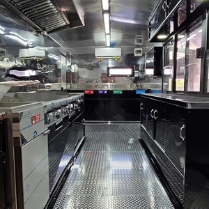 Customized <b>Concession</b> Business Food Truck <b>Trailer</b> with Full Kitchen Equipment, Easy-Clean Mobile Food Truck for Sale - Product Image 3