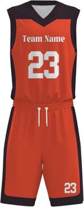Uniforme de basket-ball léger et respirant, grande taille, avec design personnalisable, haut de qualité supérieure de couleur unie pour hommes adultes - Product Image 4