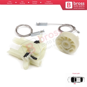 BWR5231ชุดซ่อมกระจกหน้าต่างไฟฟ้าด้านหน้าซ้ายสำหรับ500 2007ประตู2/3แฮทช์แบ็คคาบริโอเปิดประทุน68070267AD - Product Image 5