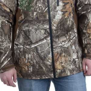 Heavy-Duty <b>Camouflage</b> Print Full Zipper Street Outfit Set Casual Raw Hem Cut Loose Tactical Uniform <b>Camouflage</b> - Product Image 6