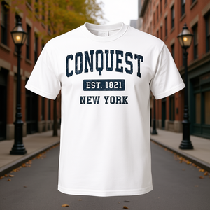 Camiseta Deportiva Vintage Conquest New York, Nueva York, Nueva York, Estilo Vintage, Camiseta Promocional - Product Image 3