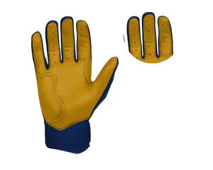 Meilleure qualité personnalisé Shok-Sorb Baseball Softball Gants de frappeur respirant séchage rapide Super Grip en cuir véritable Palm Sports - Product Image 4