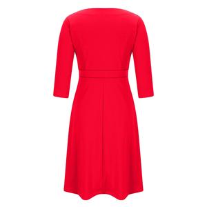 ชุดเดรสยาวถึงเข่าของผู้หญิงชุดเดรสอาชีพลำลองเซ็กซี่คุณภาพสูงจากสไตล์ใหม่ - Product Image 6