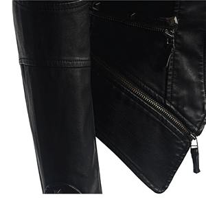 Vestes en cuir personnalisées pour femmes haut chauffé long meilleur prix de gros tissu teint coton matériau de remplissage logo authentique - Product Image 3