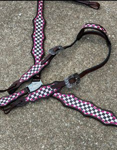 Juego de Arreos de Cuero Occidental de Calidad de Exportación, Marca HOOF N TACK INTERNATIONAL, Hecho a Mano, Cuero Premium, Color/Tamaño/Diseño Personalizables - Product Image 4