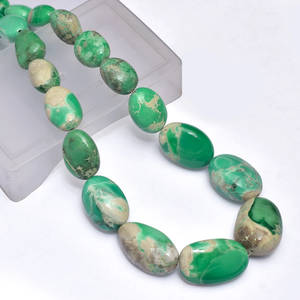 AAA naturel Variscite 10x14mm-20x28mm perles de pépites lisses vert Variscite semi-précieux pierres précieuses dégringolé perles en vrac pour bijoux - Product Image 1