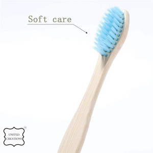 Cepillo de dientes de bambú de Madera Suave natural de la mejor calidad cepillo de dientes de bambú biodegradable reciclado libre de BPA - Product Image 2
