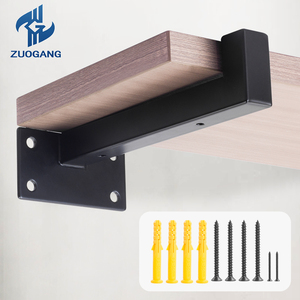 Nổi Kệ chân đế 6 inch Heavy Duty treo tường kim loại khung Kệ Khung phần cứng cho trang trí nội thất/lưu trữ/trang trại - Product Image 2