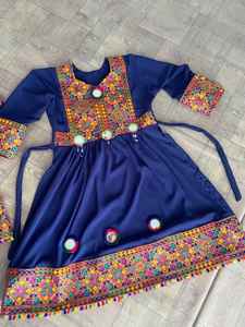 Robe afghane de haute qualité pour femmes, couleur verte, pour enfants, prix de gros et MOQ faible, robe sur mesure - Product Image 5