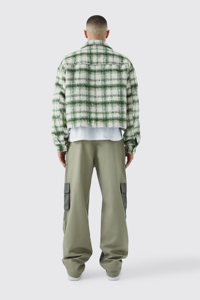 Service OEM Meilleures ventes Pantalons cargo personnalisés pour hommes Streetwear Multi-poches Léger en laine Séchage rapide Imperméable Anti-froissement - Product Image 4