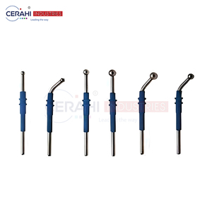 เครื่องมือผ่าตัดอิเล็กโทรดเข็มทรงกลมอิเล็กโทรด2มม. ใบมีดโค้งและสเตนเลสสตีลแบบตรง CE ISO - Product Image 1