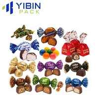 Envoltorio de Caramelo Personalizado de Fábrica, Papel de Aluminio Holográfico Colorido para Envolver Chocolates, Dulces, Bombones y Piruletas