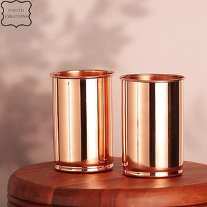 แก้วทัมเบลอร์ขนาดใหญ่แบบสั่งทำแก้วทองแดงบริสุทธิ์สำหรับดื่มน้ำตกแต่ง - Product Image 4