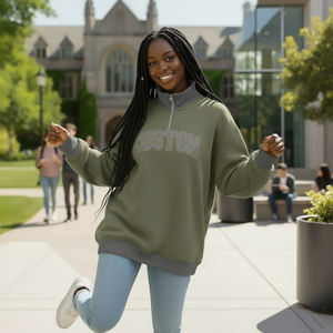 Meilleure mode femmes collège Phi Delta Theta porter sweat lâche lettre grecque brodé sororité sweat à col rond - Product Image 5