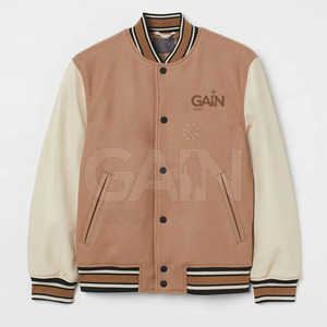 Chaqueta estilo clásico de invierno para hombre, elegante y moderna, reinventada con estilo Letterman - Product Image 1