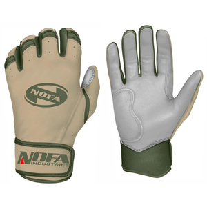 OEM Manufacturers' Genuine Leather Short Cuff Training Gloves for Adults & Youth <b>Softball</b> Baseball Players for Batting - Product Image 4