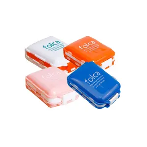 กล่องใส่ยาแบบพกพา8ช่อง,กล่องยาสำหรับจัดเก็บยาขนาดเล็กรายสัปดาห์วิตามินประเทศไทย - Product Image 1