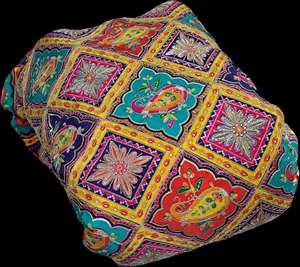 Pure Natural Crepe Position Print Kerry Heavily Embroidered Elephant Design <b>Fabric</b> top selling beautiful <b>fabric</b> for bulk selling - Product Image 3