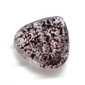 Natural Super Seven Amethyst Rutile Faceted Cut Stone Cabochon Fabricación de joyas Gemstone 27X26MM - Product Image 1