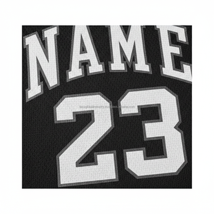 Conjunto de Uniforme de Baloncesto con Números y Patrón Impresos Digitalmente con Logotipo Personalizado, para Hombres Adultos, de Poliéster Transpirable, Duradero y de Alta Elasticidad - Product Image 4