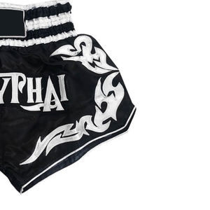 Newest Custom Sublimation Muay Thai <b>Shorts</b> 100% Polyester Solid Pattern Boxing Wear with Pockets - Product Image 4