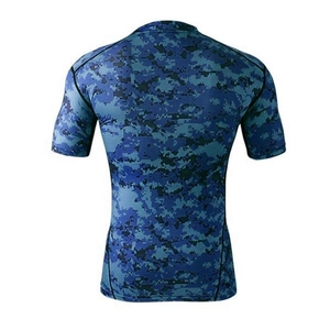 เสื้อรัดกล้าม BJJ แบบขายส่ง เป็นมิตรกับสิ่งแวดล้อม สำหรับใส่ในยิม ออกกำลังกาย ฝึกซ้อม พิมพ์ลายแบบซับลิเมชั่นเต็มตัว เสื้อรัดกล้ามสำหรับยิวยิตสู รับสกรีนโลโก้ - Product Image 3