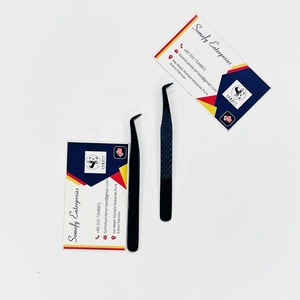 แหนบต่อขนตา Somofy Enterprises รุ่นใหม่ สแตนเลสคุณภาพสูง สีดำ พลาสม่า สำหรับมืออาชีพ - Product Image 1