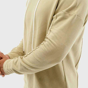 Sudaderas con Capucha de Manga Larga para Hombre Más Vendidas - Sólidas 100% Algodón Moda de Invierno Sudaderas con Capucha Transpirables de Alta Calidad para Adultos - Product Image 4