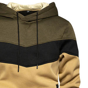 Sudaderas con capucha bordadas con estampado de diseñador para hombre al por mayor sudaderas de invierno de algodón 100% colores personalizados sólidos con capucha teñida lisa - Product Image 4