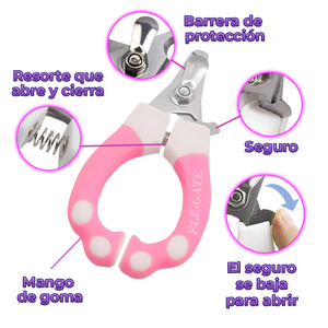 Coupe-ongles pour animaux de compagnie pratiques et sûrs, taille personnalisée, ciseaux et lime de type pince pour chiens et chats, fournitures essentielles pour animaux de compagnie - Product Image 2