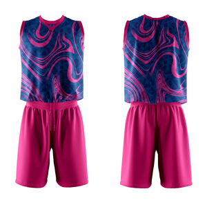 Uniforme de volley-ball de couleur personnalisée de haute qualité Matériau de qualité supérieure Conception imprimée Bon prix pour Style d'ensemble populaire - Product Image 4