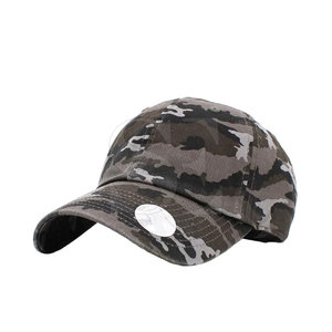 หมวกเบสบอลคลาสสิกพิมพ์ลายพรางหมวกเบสบอลกีฬาพิมพ์โลโก้ได้ตามต้องการ - Product Image 4