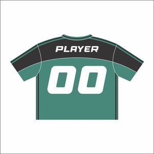 Fabricant personnalisé de maillot de football américain vintage maillot de football boxy à col en V en maille tricotée surdimensionnée pour hommes - Product Image 2