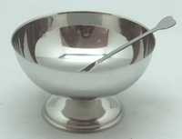 Bol unique en acier inoxydable, design moderne et écologique, pour restaurants, ustensiles de cuisine, vaisselle, logo personnalisé - Vente en gros