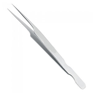 Pince à épiler pour extension de cils professionnelle en acier inoxydable Volume et isolation russes 3D 6D pince à épiler droite pour faux cils - Product Image 2