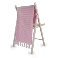 Toalla Peshtemal de Algodón Turco a Rayas de Secado Rápido y Alta Calidad, Multiusos para Playa, Spa, Hammam, Tejida y Lavada, para Adultos y Adolescentes