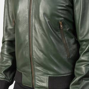 แจ็คเก็ตหนังแท้ผู้ชายสุดเท่ ปี 2026 มีหลายสีให้เลือก ราคาขายดีที่สุด แจ็คเก็ตหนังผู้ชายขายดีอันดับต้นๆ - Product Image 4