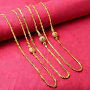 Colliers en chaîne Mopu pour femmes en laiton plaqué or micro, pierres CZ, bijoux de mode, vente en gros - Product Image 1