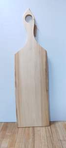 MANGO PERSONALIZADO ESTILO HECHO A MANO CLÁSICO Múltiples formas Tabla de cortar y cortar de madera con mango - Product Image 4